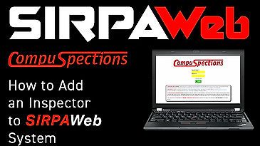 How to Add an Inspector to SIRPAWeb System
